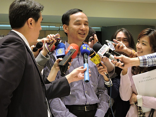 總統初選「全民調」？ 朱：尊重討論結果