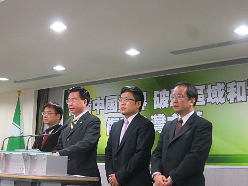 中劃防空區  綠要求國軍以實際行動捍衛主權