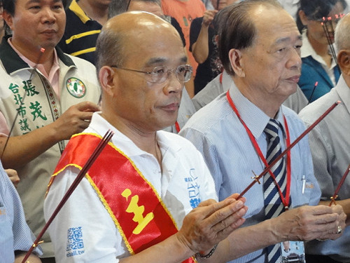 回參選出發地  蘇貞昌宣示做到任滿