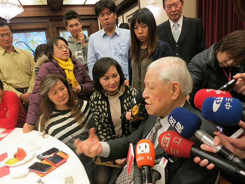 李登輝：馬習會對台灣不會有什麼影響