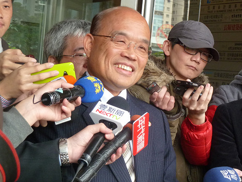 肯定王金平  蘇貞昌：監督條例應納公民聲音