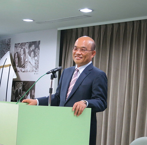 避免獨派反彈  蘇貞昌避談「逢中必反」