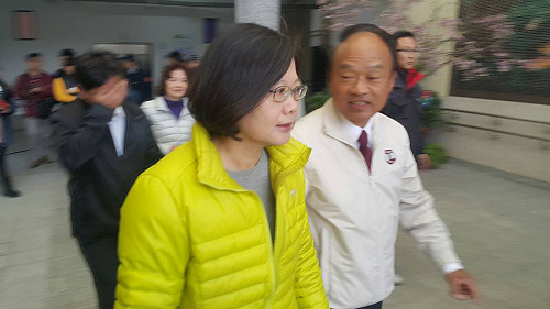 蔡英文：與賴清德團結  達成2016年目標