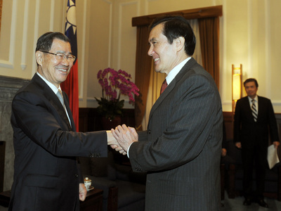 接見APEC代表團  馬：一中各表不改變