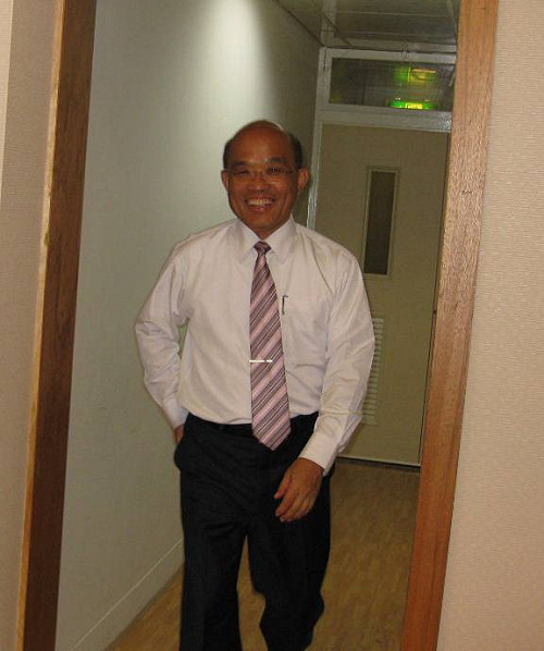 蘇貞昌得票過半 當選民進黨主席