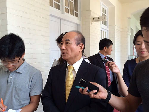 行政部門與中國簽訂協議 王：立法院會監督