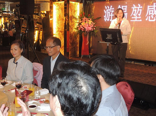 蔡英文謝游錫堃：新北出現強勢黨團