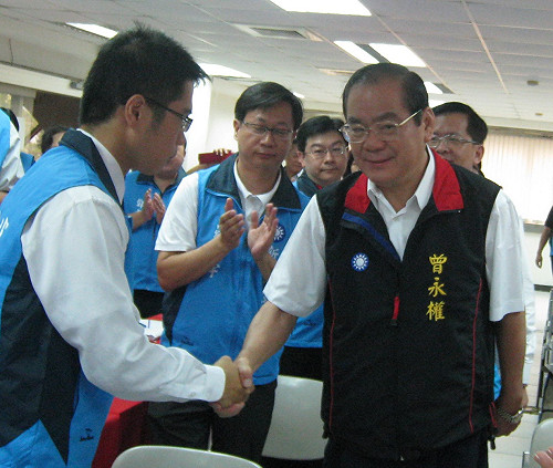 曾永權：明年市議員提名 原則現任優先