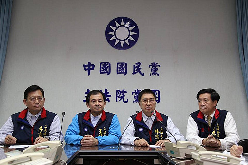 藍黨團宣布：服貿視為已審查 送院會