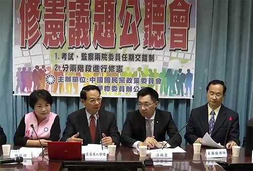 反降修憲門檻 呂學樟：憂有人加入統獨議題