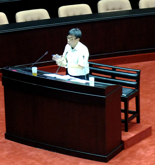 護陳雲林有功等  謝秀能20年記22次2大功