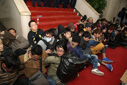 反服貿陣線籲馬江  不要血腥鎮壓