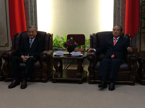 商討亞投行事宜  毛揆拜會立院