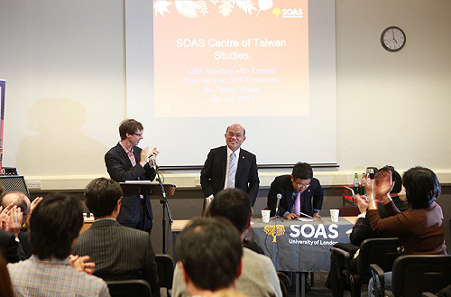 蘇貞昌：沒有改台獨黨綱、修憲的規劃