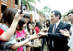 馬英九：蔡英文是可敬的對手