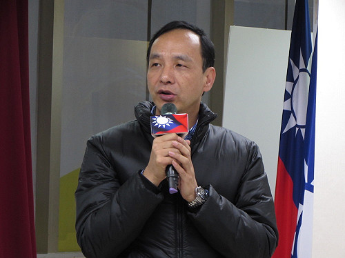 選前之夜場地？朱：在綠執政縣市遇困難