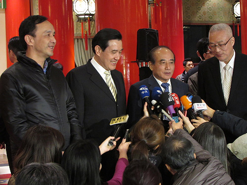 國民黨力挽北部選情 大咖們依舊王不見王