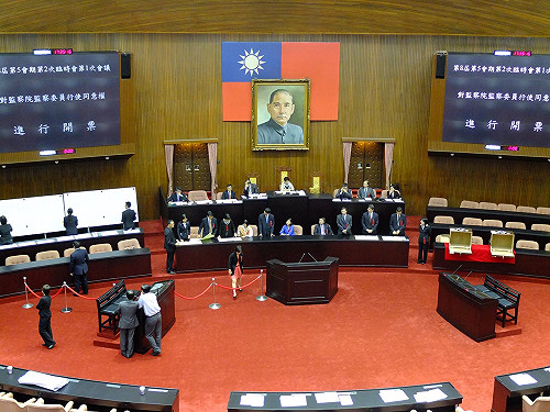 監委補提名人事案  立院下週表決