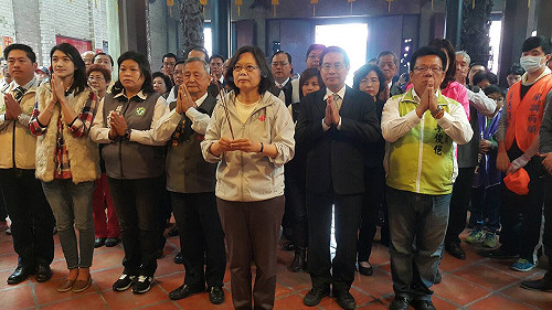 王金平選總統？  蔡英文：新年期間不評論