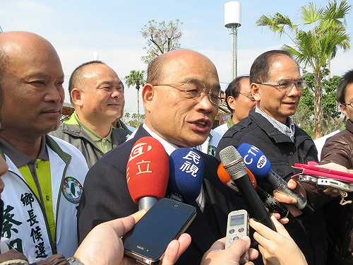 參選主席？ 蘇貞昌：這還不夠清楚嗎？！