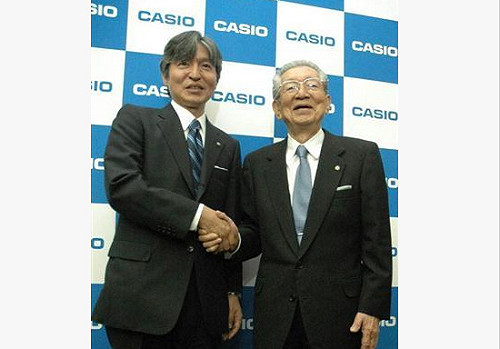 日本卡西歐隔27年換將  86歲社長交棒兒子