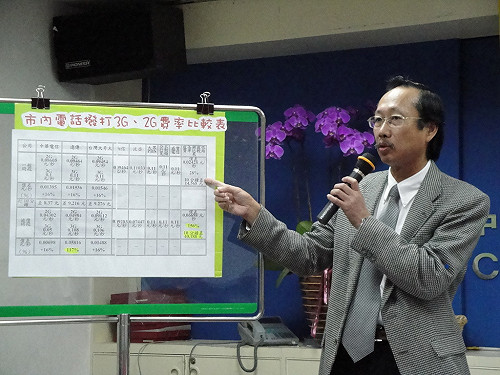 市話打2G、3G手機  價差高達1.2倍