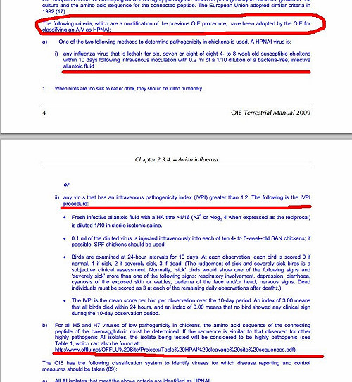 高病原判定 20年前OIE即認臨床不可靠