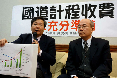 國道收費呆帳高  立委憂計程收費沒配套