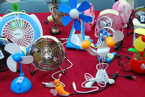 桌上迷你電風扇  96％標示不合格