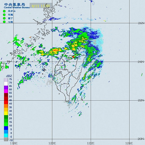 受華南雲系影響  全台有雨