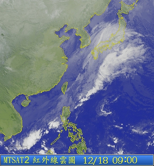 大陸冷氣團影響 今明氣溫低 北部嚴防大雨