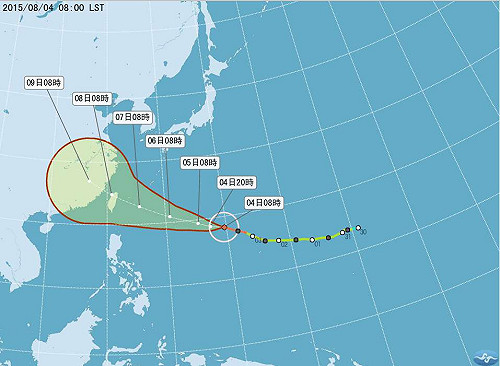 強颱蘇迪勒恐襲北台 預計6日海陸警齊發