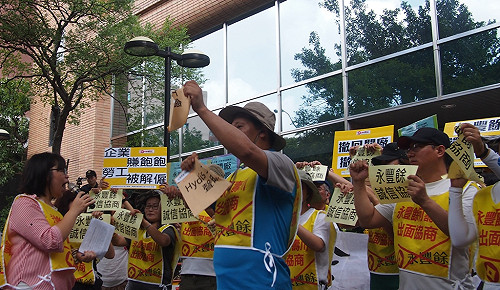 協商代表無決策權  Hydis工人控資方沒誠意