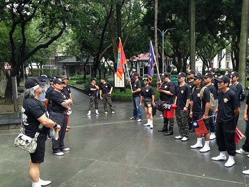 裁併海軍陸戰隊？  退役官兵赴國防部抗議