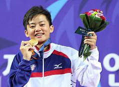 亞運空手道再摘金  辜翠萍拿下台灣第10金