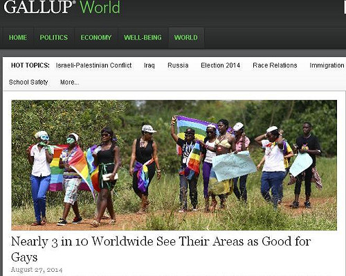 調查：荷蘭最適合同性戀生活 台灣第39名