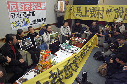 普安堂下周一將拆 立委居民請命