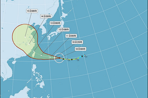 蘇力轉強颱  明發海陸警、恐成西北颱