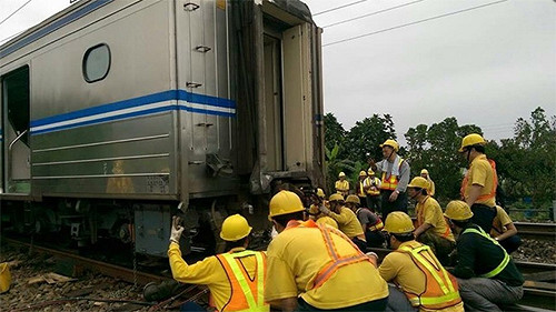 台鐵列車出軌 龜山到礁溪單線通車