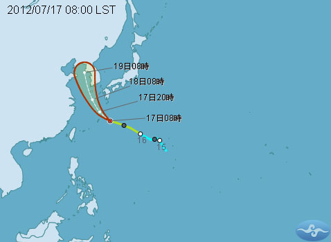 氣溫稍降 全台午後仍有雨