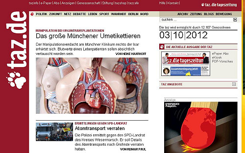 群眾合資模式  德報紙自力更生有成