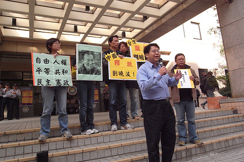 邀劉曉波來台  兩督盟向移民署提申請