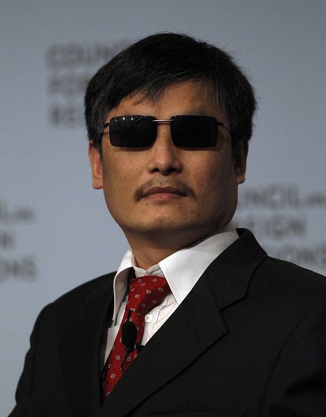 首公開演說  陳光誠批中國違法亂紀