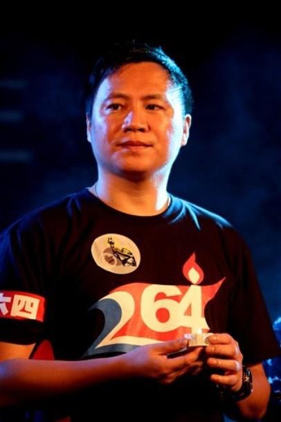 颱風留人 王丹過境香港掀旋風