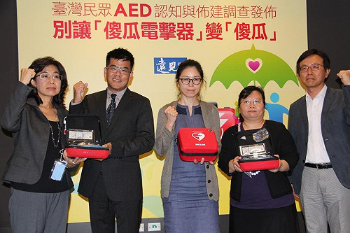 心肌梗塞救星  調查：台灣應廣設AED