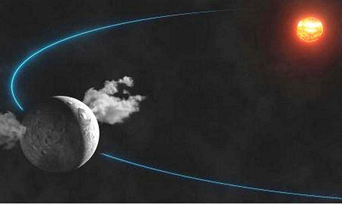 矮行星穀神  表面散發水蒸氣