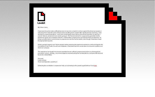 拒當美政府共犯   電郵服務Lavabit決定關閉