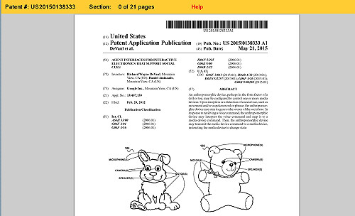 Google新科技 泰迪熊會說話