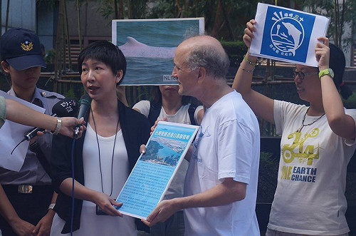 隔海搶救香港白海豚 籲更多台灣人聲援