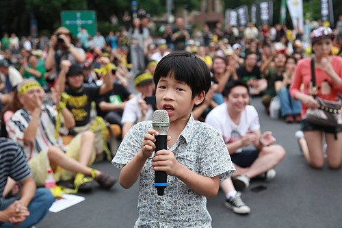 6歲童反核：馬英九這樣會害到很多人